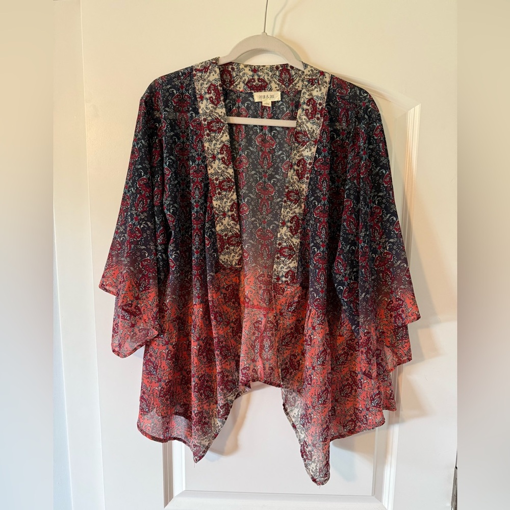 Light Floral Coverup